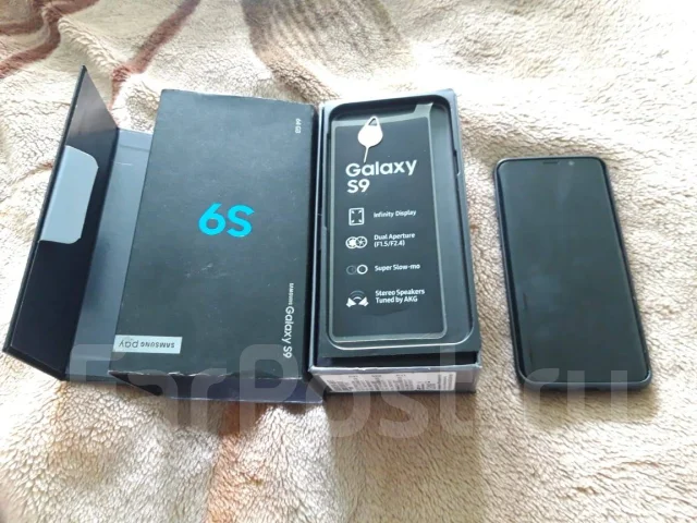 Samsung Galaxy S9. �/�, ������, 3G, 4G LTE, Dual-SIM, NFC ����