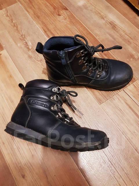 Ботинки pasito синие - Детская обувь во Владивостоке