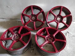 Red Wheel. 7.5x18", 5x100, 5x114.3, ET35, �� 65���. ����