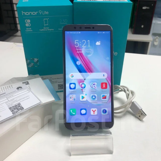 Honor 9 lite. �/�, �����, 3G, 4G LTE, Dual-SIM ����
