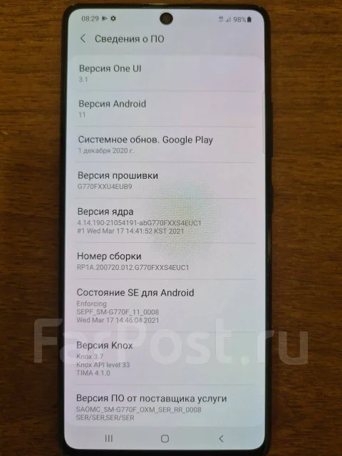 Samsung Galaxy S10 Lite. �/�, ������, 4G LTE, Dual-SIM, NFC ����
