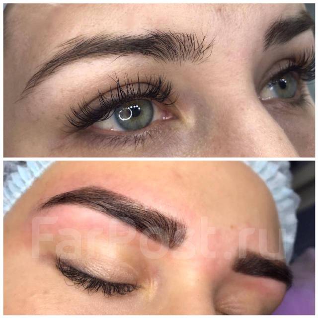 Коррекция бровей Окрашивание Хна Краска Архитектура бровей от 500р во ...