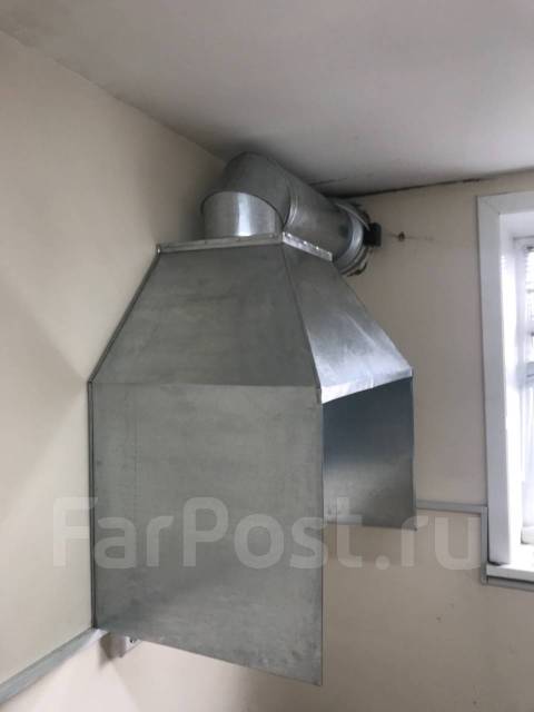 Вытяжной зонт для вытяжки, новый, в наличии. Цена: 5 000₽ в Хабаровске