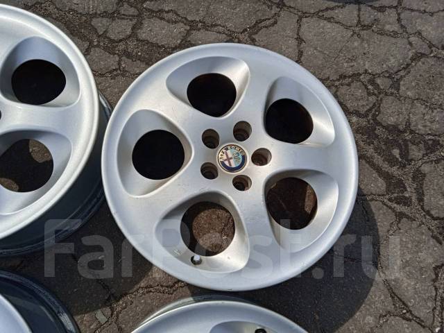 15153 Оригинальные литые диски Alfa Romeo R16, 16", 1 шт, 5x98, 4 шт, б ...