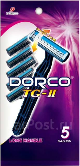 Станки для бритья Dorco 2, c увлажняющей полоской и плавающей головкой ...