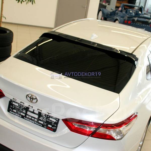 Козырек Zeus на заднее стекло Toyota Camry XV70 (Тойота Камри 70 ...