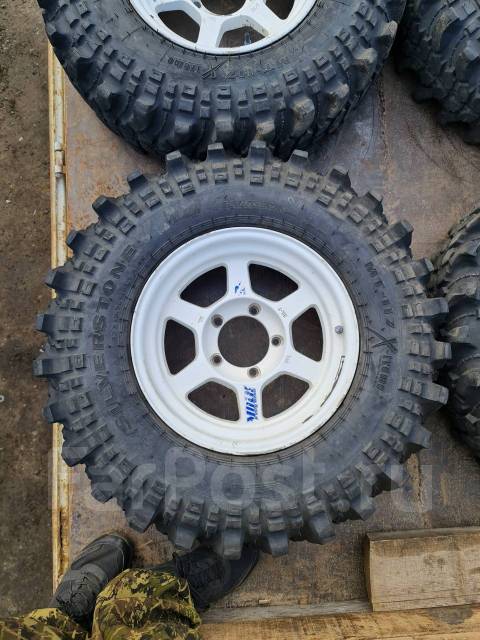Крутые колеса Volk Rays TE37 + Шины грязевые Silverstone 33х10.5 R16 ...