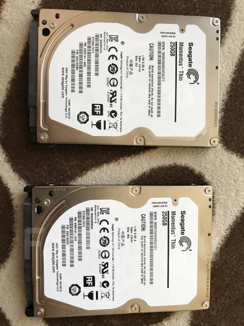 Жесткий диск 2.5 SATA II 250 Gb, 250 Гб, б/у, в наличии. Цена: 1 000₽ в ...