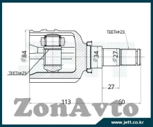 ���� ���������� V40-9038 JETT V409038 ����