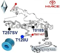 ������ ���� T120U / 145U 13� 90385-13008 TSB-736 ���������� T120U ����