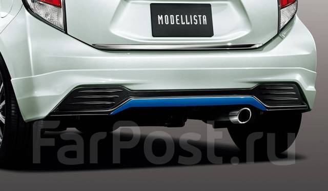 Задняя губа Modellista Toyota AQUA NHP10H, NHP10 купить во Владивостоке ...
