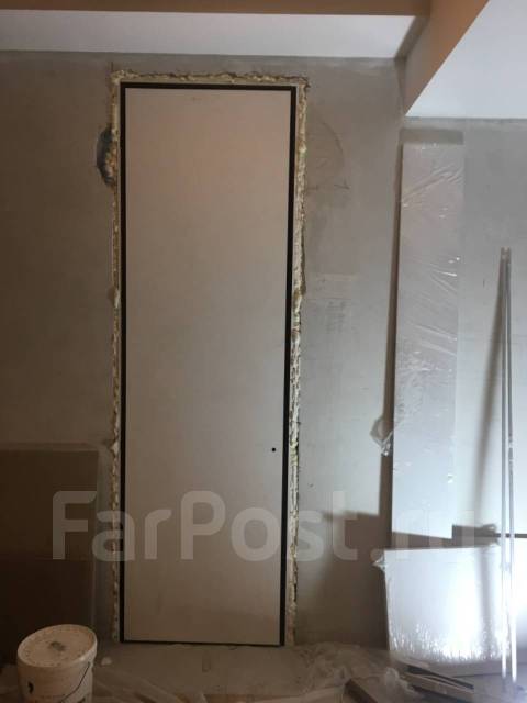 Установка межкомнатных дверей, дверей скрытого монтажа (инвизибл) во ...