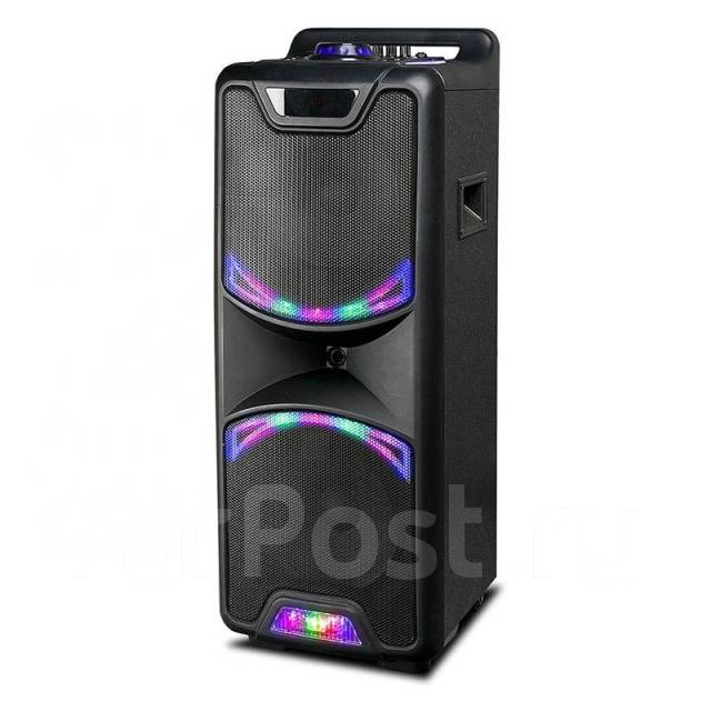 Большая колонка AvcrownsCH - 1026 караоке, AUX, USB, MicroSD, FM пульт ...