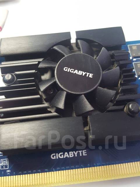 Видеокарта GigaByte GeForce GT 210 1GB DDR3. DVI, HDMI, VGA, б/у, в ...