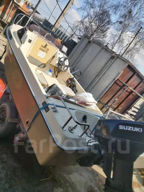 Yamaha Fish 15. 1992 ���, ����� 4,6��., ��������� ���������, 55��.�., ������ ����