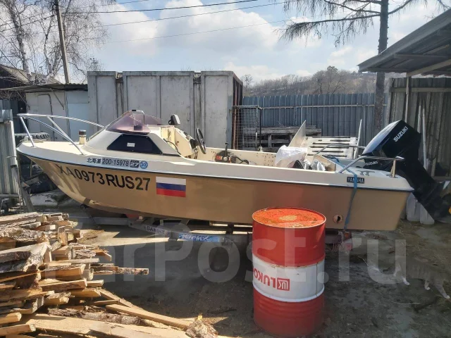 Yamaha Fish 15. 1992 ���, ����� 4,6��., ��������� ���������, 55��.�., ������ ����