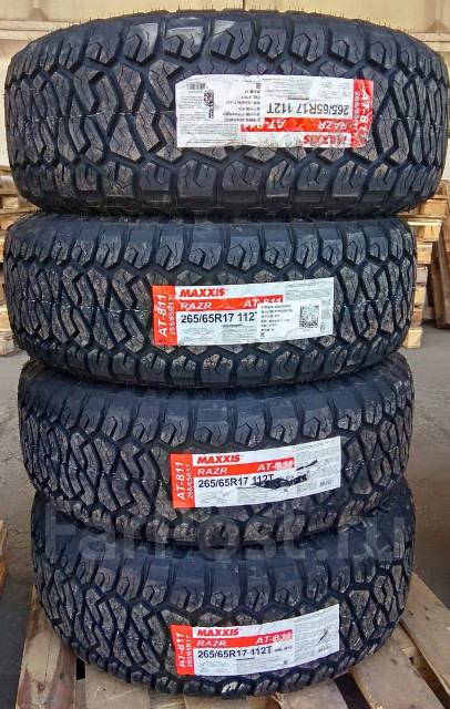 Maxxis Razr AT AT-811, 265/65R17, 17", 12 шт, 265 мм, 65 %, радиальный ...