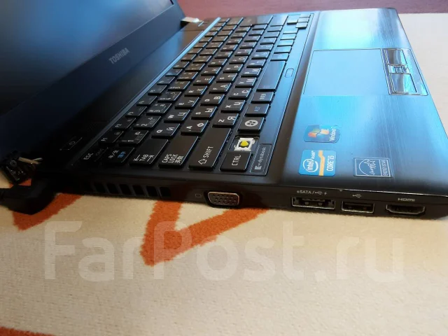 Toshiba Portege. 13.3", 3,2����, ��� 6 ��, ���� 250���, WiFi: 1, Bluetooth: 1, ����������� �� 5��. ����