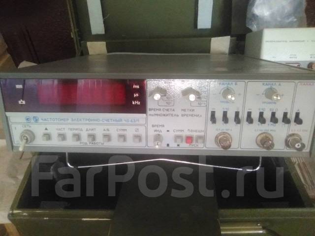 Частотомер ч3-63/1 1990г, б/у, в наличии. Цена: 25 000₽ во Владивостоке