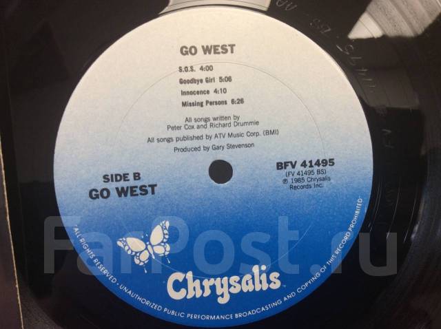 Гоу вест. Go West Call me 1985. Go West перевод. Rainbow 1995 stranger in us all LP.