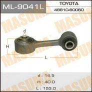 ���� ������������� Masuma ML-9041L / front TO LAND Cruiser/ UZJ200 LH Masuma, ����� �������� ML9041L ����