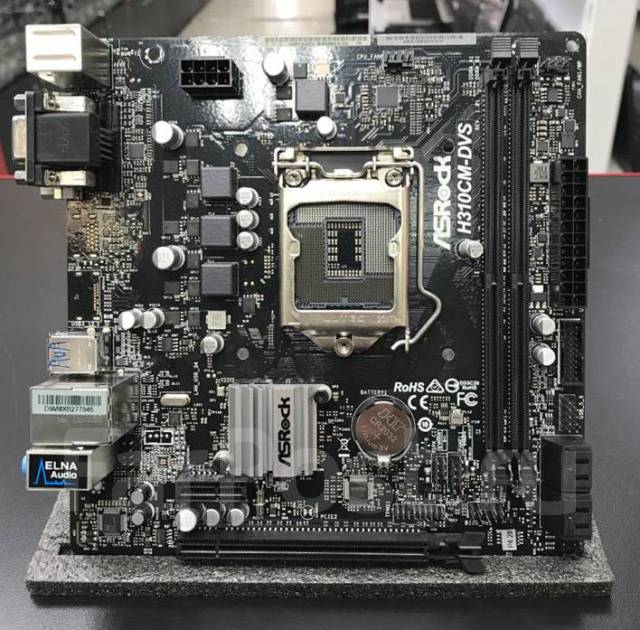 H310cm dvs asrock нет изображения