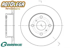 ���� ��������� �. G-brake Toyota Corolla #E9# Corolla Levina/Trueno E9# GR-01265 ����