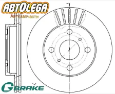 ���� ��������� �������� G-brake Toyota VITZ / Platz #CP1# GR-02426 ����