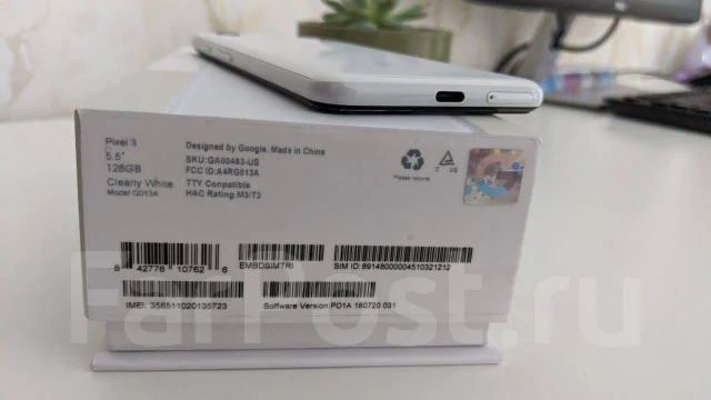 Google Pixel 3. �����, �����, 3G, 4G LTE, ����������, NFC ����