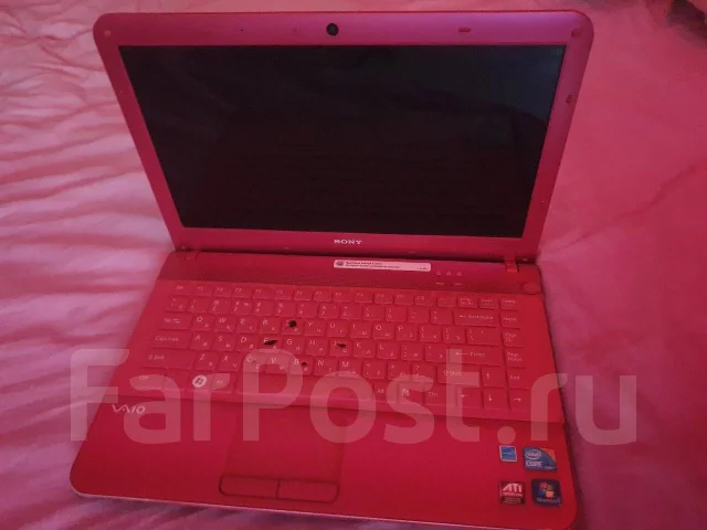 Sony VAIO PCG. 14", 2,3����, ��� 4 ��, ���� 500���, WiFi: 1, Bluetooth: 1, ����������� �� 1��. ����