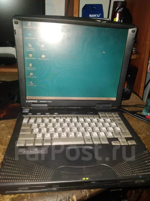 Compaq. 14", 300����, ��� 256 �� � ������, ���� 6���, ����������� �� 1��. ����