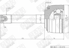 ���� ������� HDK TO-E074 ECO-series TOE074 ����