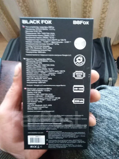 Black Fox B8Fox. �����, ������, 4G LTE, Dual-SIM ����