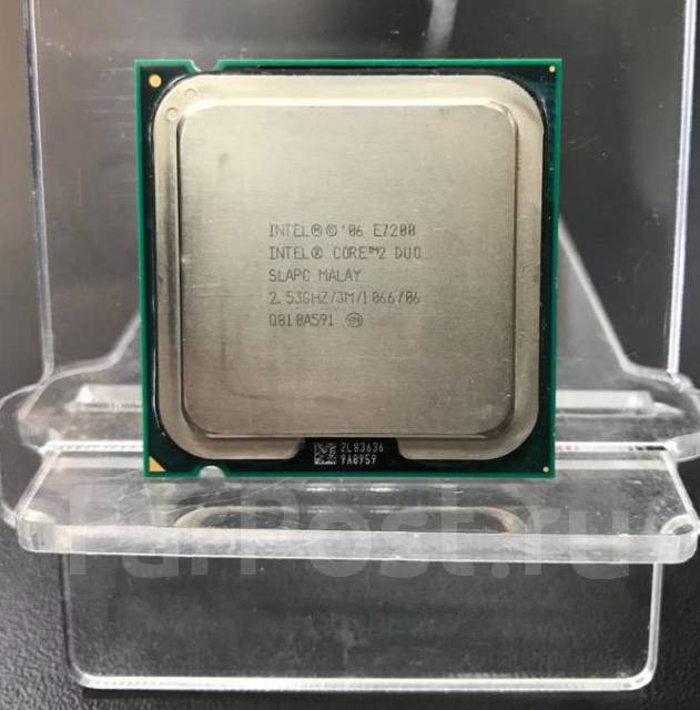 Процессор Intel Core 2 Duo E7200 2x2,5GHz LGA775 б/у X-Gamer, в наличии ...
