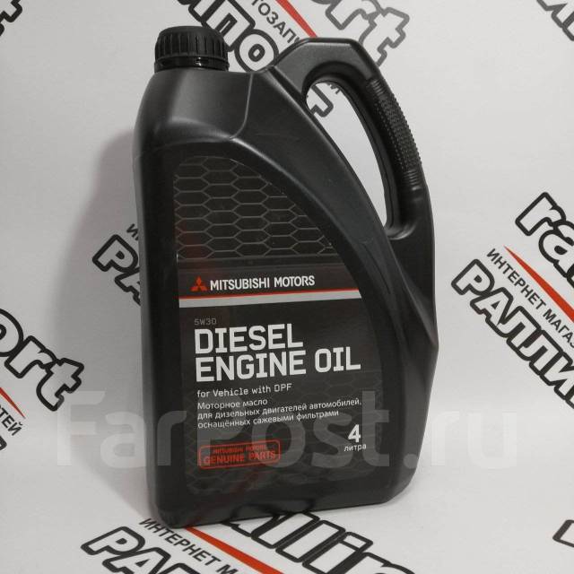 Масло ДВС, Полусинтет. 4L,5W-30, DL-1 /Desel/ Mitsubishi [MZ320759 ...