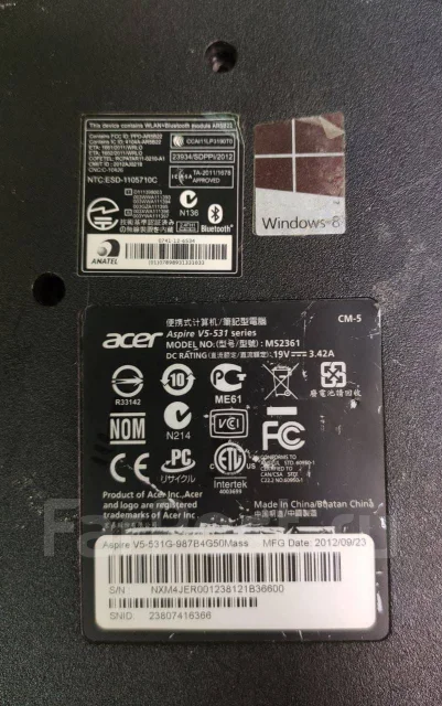 Acer Aspire V5-531 ����
