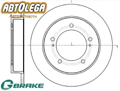 ���� ��������� �����. G-brake Suzuki Jimny JB43W JB23W JB74W JB64W 05- GR-01904 ����
