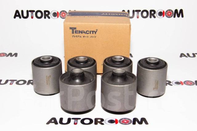 Сайлентблоки 6шт задних продольных тяг Passo / Boon 4WD, Tenacity ...
