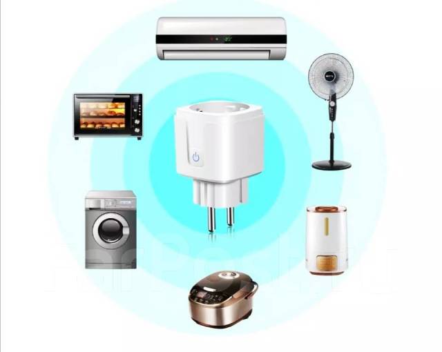 Умная розетка с Алисой и вольтметр,wi-fi WiFi, ваттметр xiaomi, новый ...
