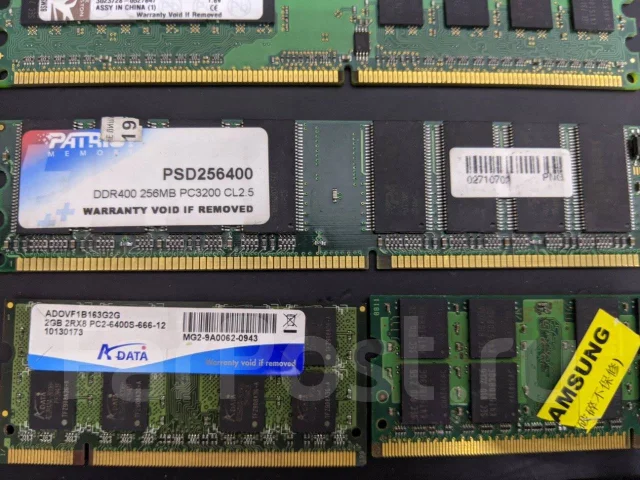 ����������� ������ DIMM � SO-DIMM �� ddr �� ddr3 ����