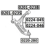 ����������� ��������� ������ ������ Asva 0201-023B 0201023B ����