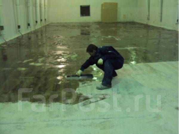 Жидкий упрочнитель цементно-песчаных стяжек и бетонных оснований, под ...