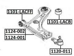 ����������� ��������� ������ ������ Asva 1101-LACB 1101LACB ����
