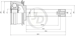 ���� ������� JD JCT0049 4343026020 ����