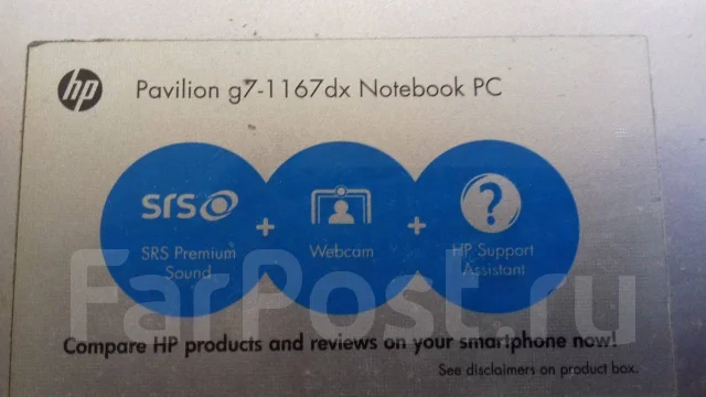 HP Pavilion g7. WiFi: 1, Bluetooth: 1 ����
