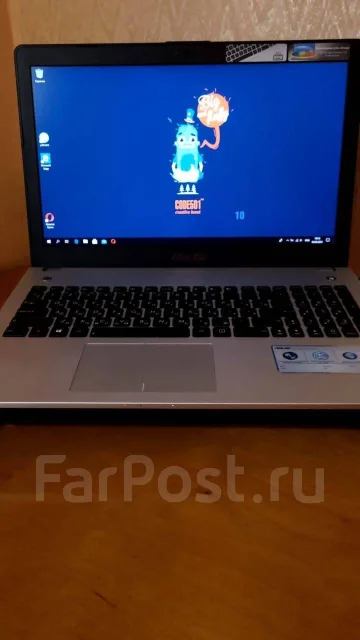 Asus N56JK. 15.6", 2,8����, ��� 8 ��, ���� 1 024���, WiFi: 1, Bluetooth: 1 ����