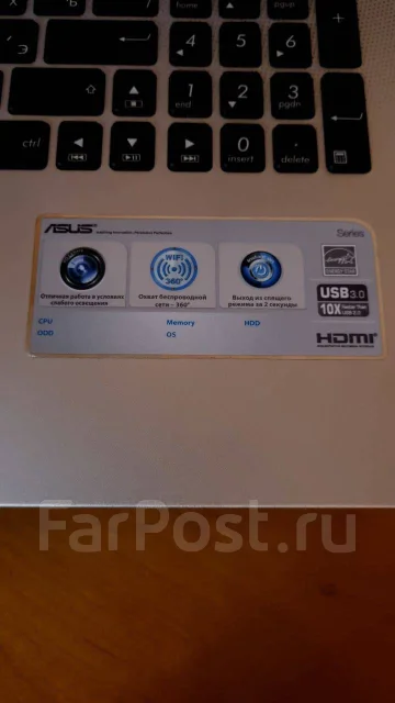 Asus N56JK. 15.6", 2,8����, ��� 8 ��, ���� 1 024���, WiFi: 1, Bluetooth: 1 ����
