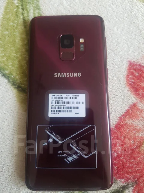 Samsung Galaxy S9. �/�, �������, ���������� ����