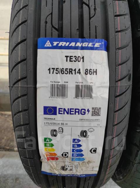 Triangle TE301, 175/65R14, 14", 4 084 847 шт, в наличии, 175 мм, 65 % ...