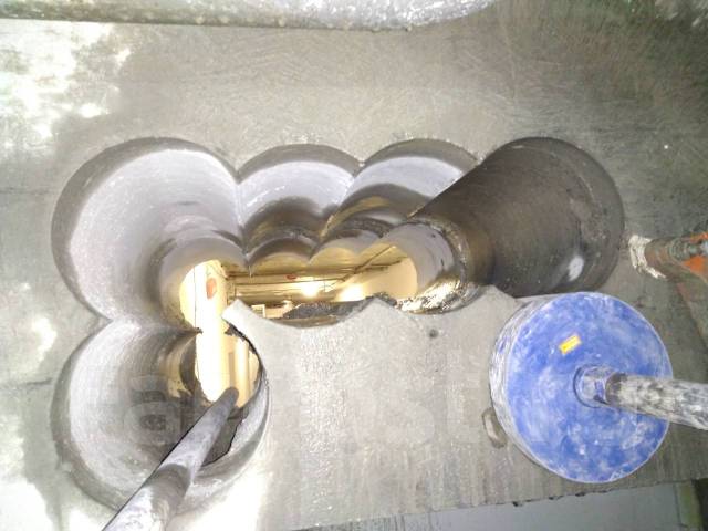 Алмазное бурение/сверление отверстий в бетоне во Владивостоке